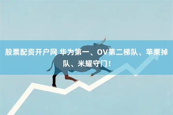 股票配资开户网 华为第一、OV第二梯队、苹果掉队、米耀守门!